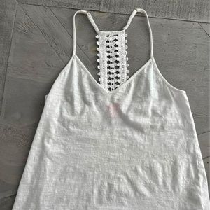 Small white top Lilly Pulitzer euc